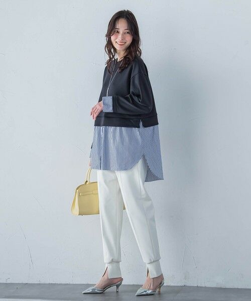 LAUTREAMONT / ロートレアモン その他パンツ | 【一部店舗限定販売】レクチュールポンチパンツ≪洗濯機で洗える≫ | 詳細5