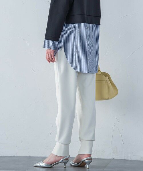 LAUTREAMONT / ロートレアモン その他パンツ | 【一部店舗限定販売】レクチュールポンチパンツ≪洗濯機で洗える≫ | 詳細2