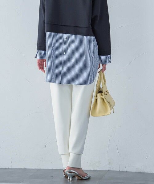 LAUTREAMONT / ロートレアモン その他パンツ | 【一部店舗限定販売】レクチュールポンチパンツ≪洗濯機で洗える≫ | 詳細3