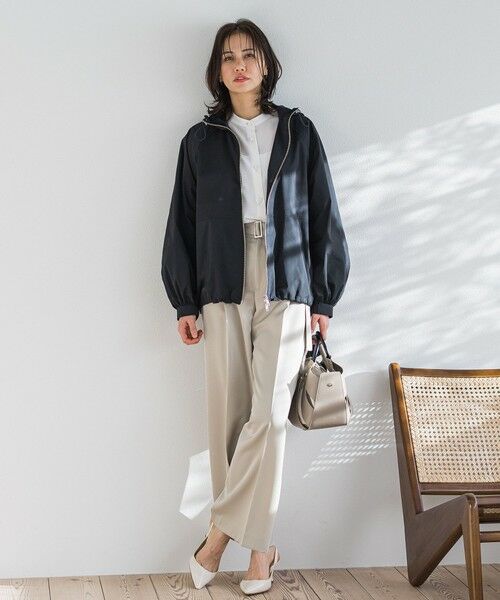 LAUTREAMONT / ロートレアモン その他パンツ | ベルト付きワイドシルエットパンツ≪洗濯機で洗える≫ | 詳細30