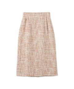 LAUTREAMONT / ロートレアモン ミニ・ひざ丈スカート | 【一部店舗限定販売】ツイードストレートスカート