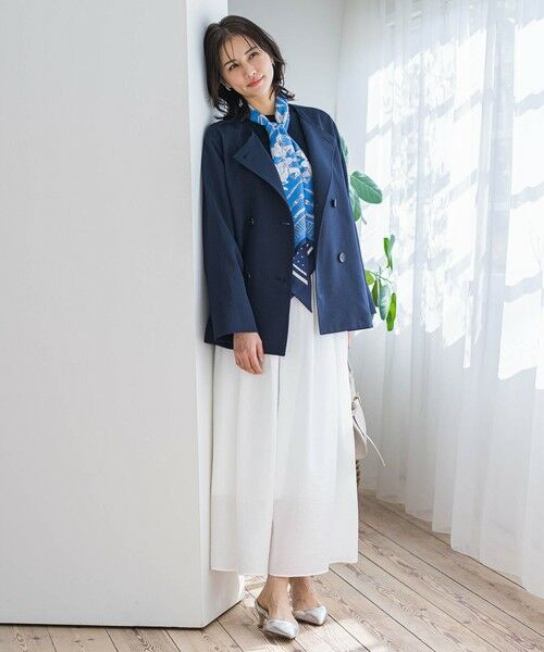 LAUTREAMONT / ロートレアモン ミニ・ひざ丈スカート | シアーフレアースカート≪洗濯機で洗える≫ | 詳細2