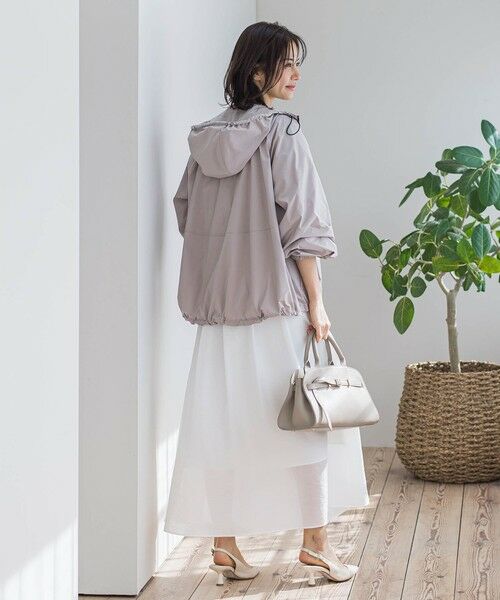 LAUTREAMONT / ロートレアモン ミニ・ひざ丈スカート | シアーフレアースカート≪洗濯機で洗える≫ | 詳細6