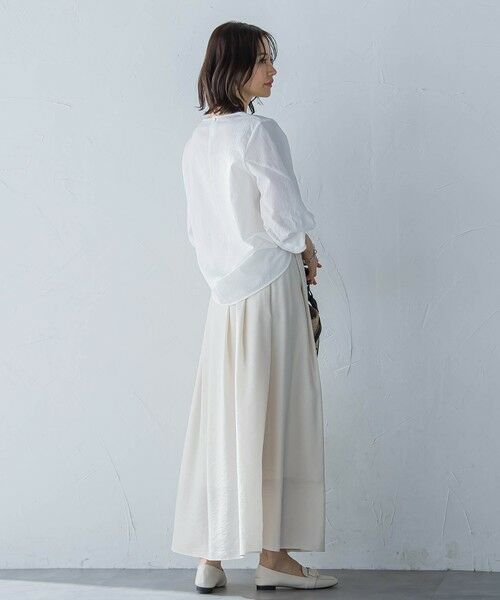 LAUTREAMONT / ロートレアモン ミニ・ひざ丈スカート | シアーフレアースカート≪洗濯機で洗える≫ | 詳細24