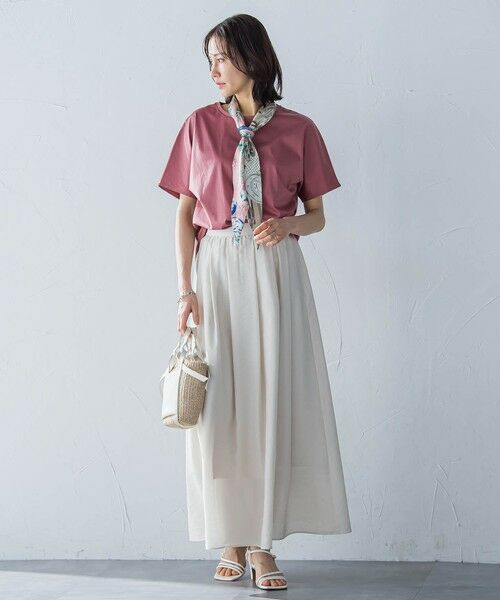 LAUTREAMONT / ロートレアモン ミニ・ひざ丈スカート | シアーフレアースカート≪洗濯機で洗える≫ | 詳細25