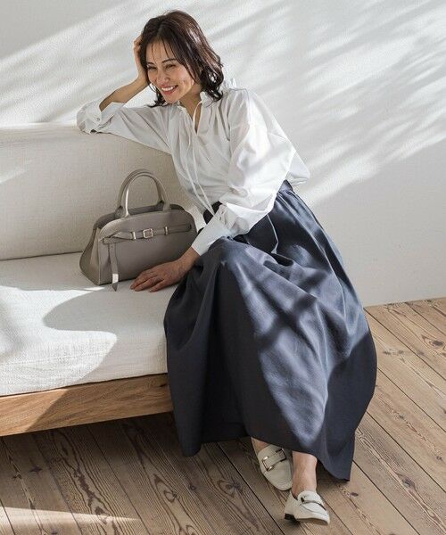 LAUTREAMONT / ロートレアモン ミニ・ひざ丈スカート | シアーフレアースカート≪洗濯機で洗える≫ | 詳細28