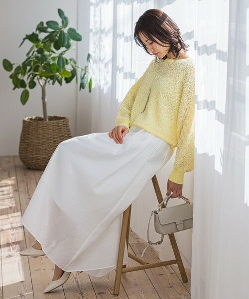 LAUTREAMONT / ロートレアモン ニット・セーター | ボリュームスリーブモールニット≪手洗い可能≫ | 詳細8