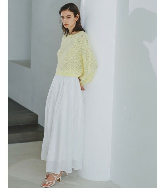 LAUTREAMONT / ロートレアモン ニット・セーター | ボリュームスリーブモールニット≪手洗い可能≫ | 詳細9