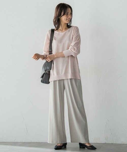 LAUTREAMONT / ロートレアモン ニット・セーター | セミシアーボクシーニットプルオーバー≪手洗い可能≫ | 詳細12