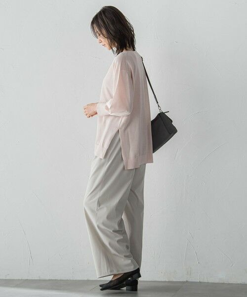 LAUTREAMONT / ロートレアモン ニット・セーター | セミシアーボクシーニットプルオーバー≪手洗い可能≫ | 詳細13