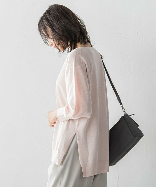 LAUTREAMONT / ロートレアモン ニット・セーター | セミシアーボクシーニットプルオーバー≪手洗い可能≫ | 詳細14