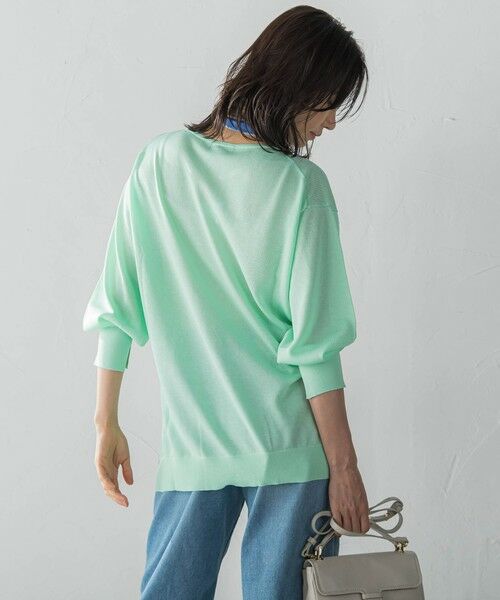 LAUTREAMONT / ロートレアモン ニット・セーター | セミシアーボクシーニットプルオーバー≪手洗い可能≫ | 詳細16