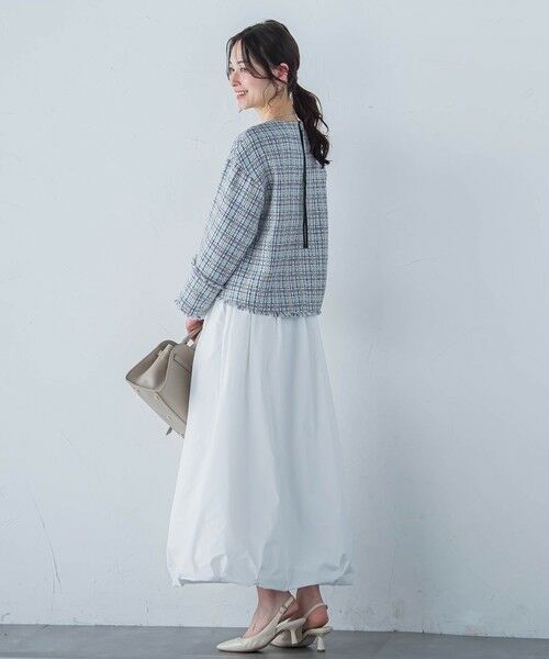 LAUTREAMONT / ロートレアモン シャツ・ブラウス | 【一部店舗限定販売】スラブブッチャーツイードブラウス | 詳細6