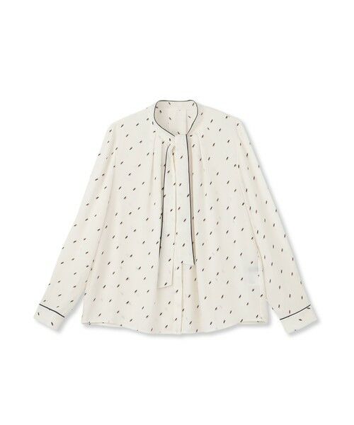 LAUTREAMONT / ロートレアモン シャツ・ブラウス | クラシックボウタイプリントブラウス≪洗濯機で洗える≫ | 詳細5
