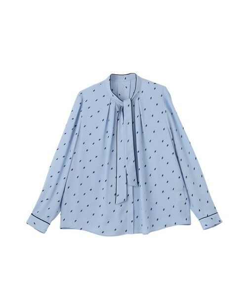 LAUTREAMONT / ロートレアモン シャツ・ブラウス | クラシックボウタイプリントブラウス≪洗濯機で洗える≫ | 詳細11