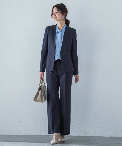 LAUTREAMONT / ロートレアモン シャツ・ブラウス | クラシックボウタイプリントブラウス≪洗濯機で洗える≫ | 詳細8