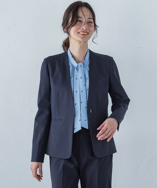 LAUTREAMONT / ロートレアモン シャツ・ブラウス | クラシックボウタイプリントブラウス≪洗濯機で洗える≫ | 詳細10