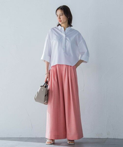 LAUTREAMONT / ロートレアモン シャツ・ブラウス | シワ軽減オックスフォードブラウス≪洗濯機で洗える≫ | 詳細1