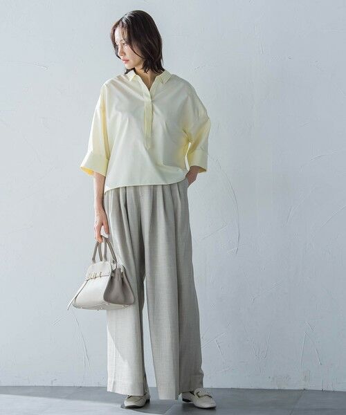 LAUTREAMONT / ロートレアモン シャツ・ブラウス | シワ軽減オックスフォードブラウス≪洗濯機で洗える≫ | 詳細7