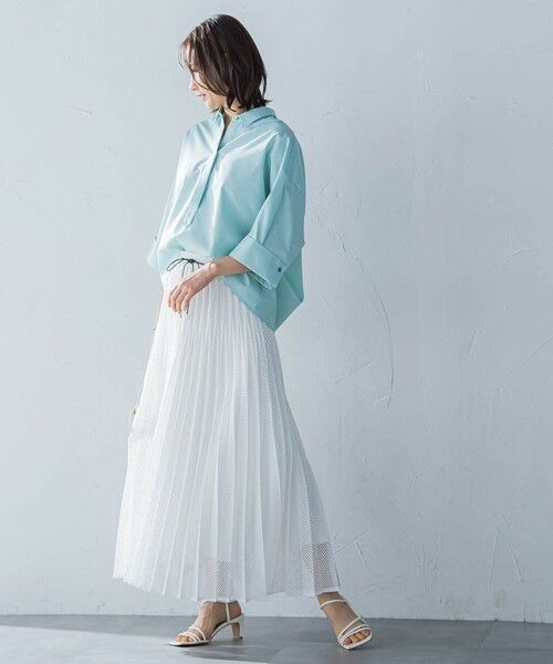 LAUTREAMONT / ロートレアモン シャツ・ブラウス | シワ軽減オックスフォードブラウス≪洗濯機で洗える≫ | 詳細13