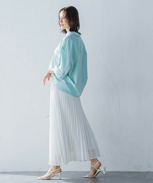 LAUTREAMONT / ロートレアモン シャツ・ブラウス | シワ軽減オックスフォードブラウス≪洗濯機で洗える≫ | 詳細14