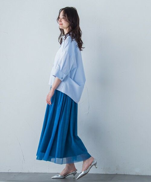 LAUTREAMONT / ロートレアモン シャツ・ブラウス | シワ軽減オックスフォードブラウス≪洗濯機で洗える≫ | 詳細22