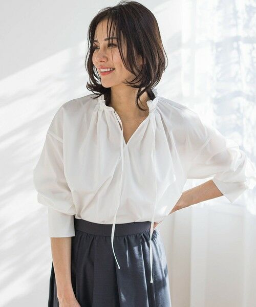 LAUTREAMONT / ロートレアモン シャツ・ブラウス | エアリーフリルブラウス≪洗濯機で洗える≫ | 詳細2
