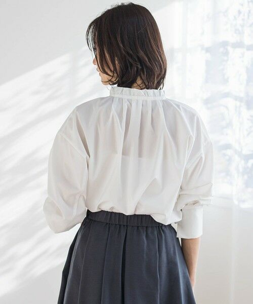 LAUTREAMONT / ロートレアモン シャツ・ブラウス | エアリーフリルブラウス≪洗濯機で洗える≫ | 詳細3