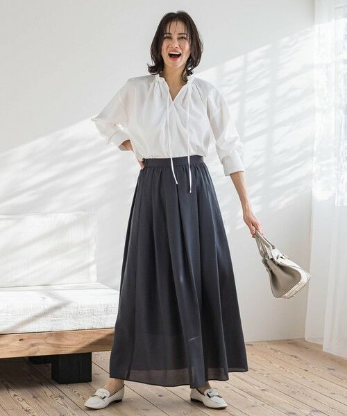 LAUTREAMONT / ロートレアモン シャツ・ブラウス | エアリーフリルブラウス≪洗濯機で洗える≫ | 詳細5