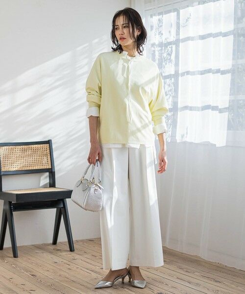 LAUTREAMONT / ロートレアモン シャツ・ブラウス | エアリーフリルブラウス≪洗濯機で洗える≫ | 詳細8