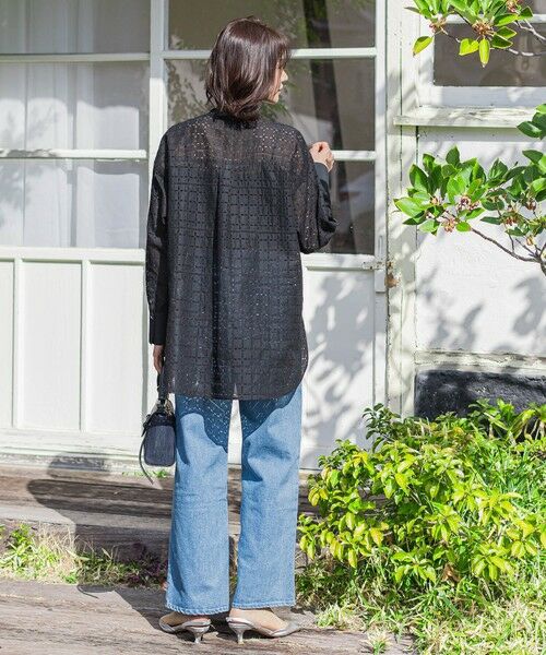 LAUTREAMONT / ロートレアモン シャツ・ブラウス | レースチュニックブラウス≪洗濯機で洗える≫ | 詳細9