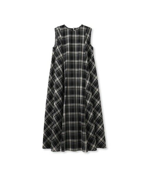 LAUTREAMONT / ロートレアモン ロング・マキシ丈ワンピース | マドラスチェックワンピース≪洗濯機で洗える≫ | 詳細4