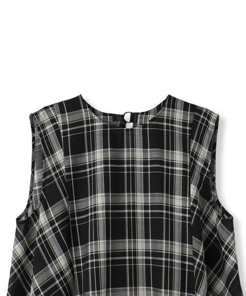 LAUTREAMONT / ロートレアモン ロング・マキシ丈ワンピース | マドラスチェックワンピース≪洗濯機で洗える≫ | 詳細6