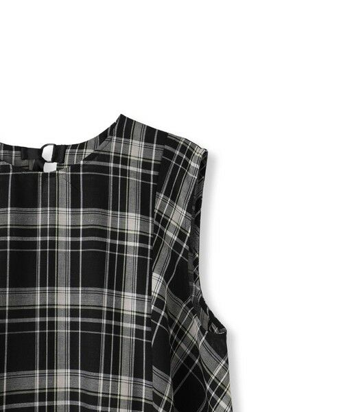 LAUTREAMONT / ロートレアモン ロング・マキシ丈ワンピース | マドラスチェックワンピース≪洗濯機で洗える≫ | 詳細7