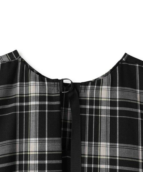 LAUTREAMONT / ロートレアモン ロング・マキシ丈ワンピース | マドラスチェックワンピース≪洗濯機で洗える≫ | 詳細9