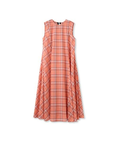 LAUTREAMONT / ロートレアモン ロング・マキシ丈ワンピース | マドラスチェックワンピース≪洗濯機で洗える≫ | 詳細16