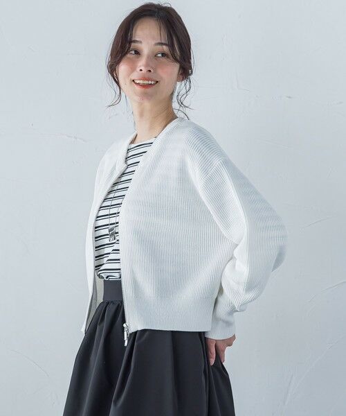 LAUTREAMONT / ロートレアモン テーラードジャケット | 【一部店舗限定販売】ニットブルゾン≪手洗い可能≫ | 詳細1