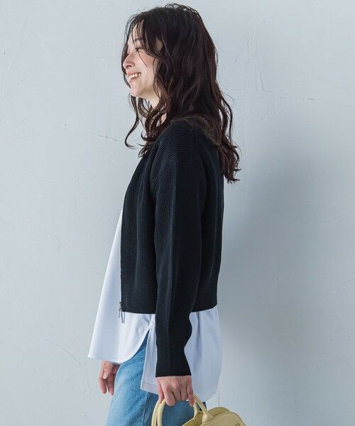 LAUTREAMONT / ロートレアモン テーラードジャケット | 【一部店舗限定販売】ニットブルゾン≪手洗い可能≫ | 詳細6