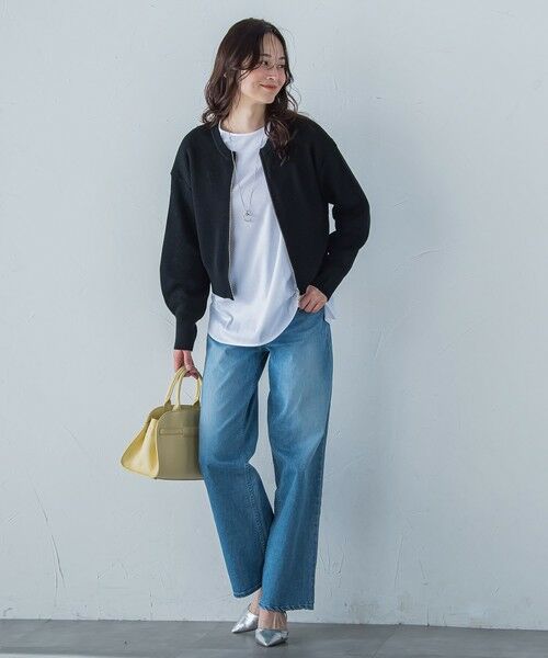 LAUTREAMONT / ロートレアモン テーラードジャケット | 【一部店舗限定販売】ニットブルゾン≪手洗い可能≫ | 詳細8