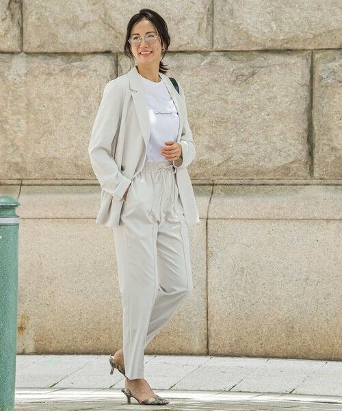 LAUTREAMONT / ロートレアモン テーラードジャケット | キレイ×リラックス アムンゼンジャケット≪接触冷感/UV/洗濯機で洗える≫ | 詳細26