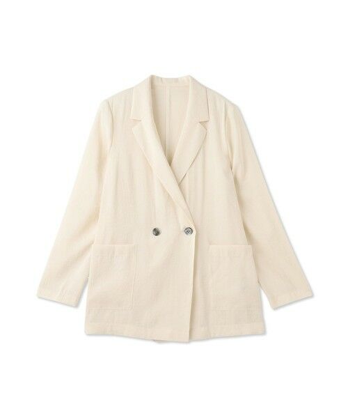 LAUTREAMONT / ロートレアモン テーラードジャケット | ライトシアージャケット≪手洗い可能≫ | 詳細17