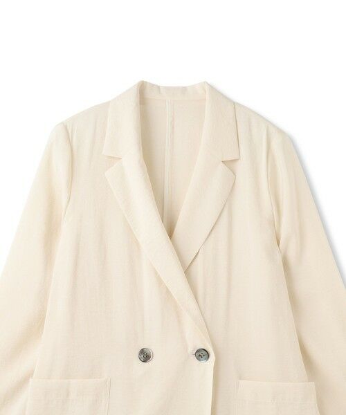 LAUTREAMONT / ロートレアモン テーラードジャケット | ライトシアージャケット≪手洗い可能≫ | 詳細19