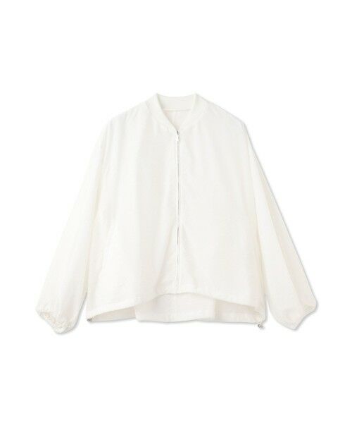 LAUTREAMONT / ロートレアモン テーラードジャケット | シアージップブルゾン≪洗濯機で洗える≫ | 詳細13