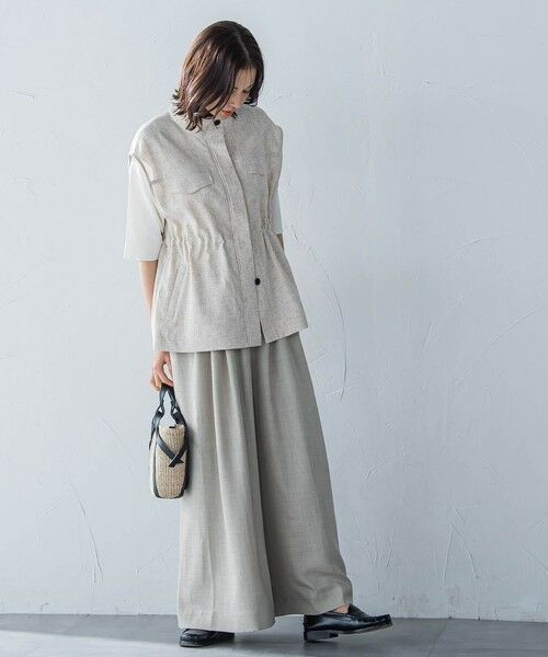 LAUTREAMONT / ロートレアモン ダウンジャケット・ベスト | サマーツイードジレ | 詳細10