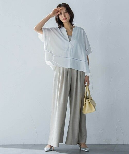 LAUTREAMONT / ロートレアモン キャミソール・チューブトップ | ソフトコットンリブカットソー≪洗濯機で洗える≫ | 詳細12