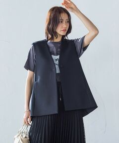 LAUTREAMONT / ロートレアモン ダウンジャケット・ベスト | 【一部店舗限定販売】NOモノフィラエアクッションジレ≪洗濯機で洗える≫