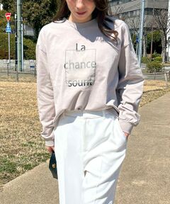 LAUTREAMONT / ロートレアモン カットソー | 【WEB限定】オーガンジーロンT≪手洗い可能≫