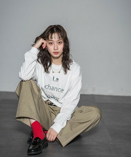 LAUTREAMONT / ロートレアモン カットソー | 【WEB限定】オーガンジーロンT≪手洗い可能≫ | 詳細2