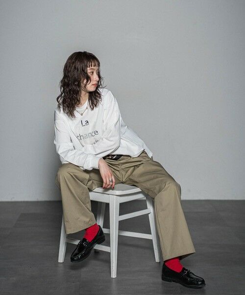 LAUTREAMONT / ロートレアモン カットソー | 【WEB限定】オーガンジーロンT≪手洗い可能≫ | 詳細4