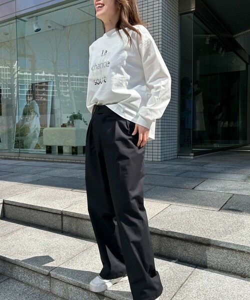 LAUTREAMONT / ロートレアモン カットソー | 【WEB限定】オーガンジーロンT≪手洗い可能≫ | 詳細5